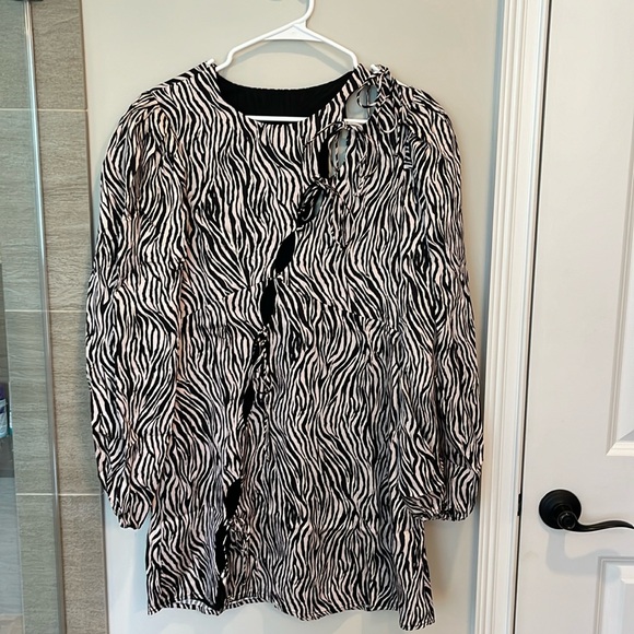 FOR LOVE & LEMONS ROSITA MINI DRESS SIZE L - Picture 1 of 3